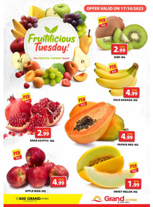 Fruitilicious Tuesday - Grand Hyper Al Khail Mall