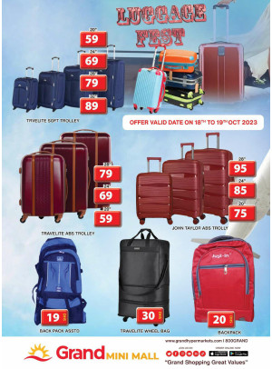 Luggage Fest - Grand Mini Mall