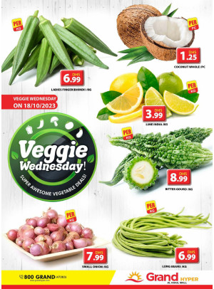 Veggie Wednesday - Grand Hyper Al khail Mall