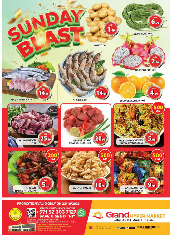 Sunday Blast - Grand Hypermarket Jebel Ali