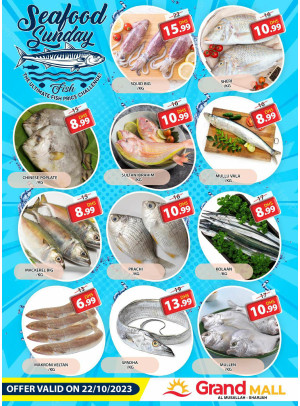 Seafood Sunday - Grand Mall Sharjah