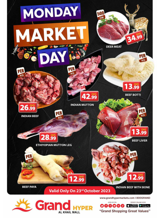 Meat Monday - Grand Hyper Al Khail Mall