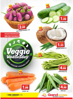 Veggie Wednesday - Grand Hyper Muhaisnah