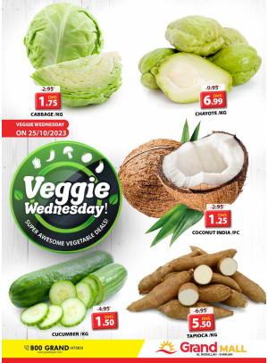 Veggie Wednesday - Grand Mall Sharjah