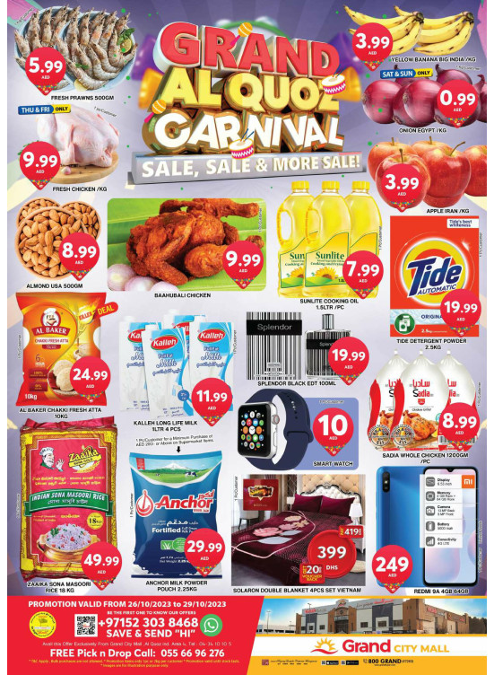 Weekend Deals - Grand City Mall