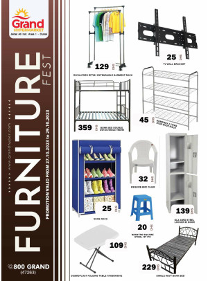 Furniture Fest - Grand Hypermarket Jebel Ali