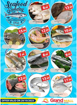 Seafood Sunday - Grand Mall Sharjah