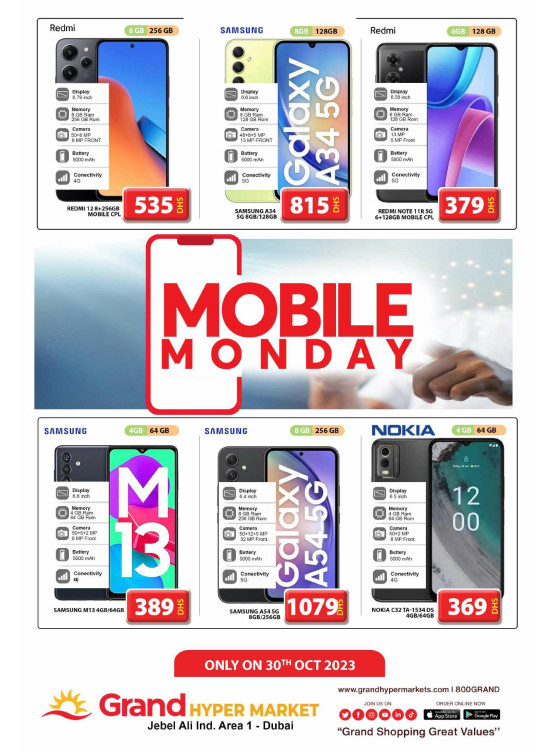 Monday Deals - Grand Hypermarket Jebel Ali