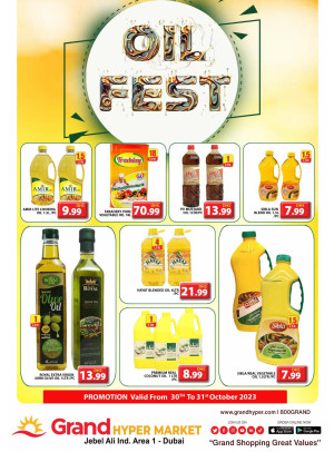 Oil Fest - Grand Hypermarket Jebel Ali