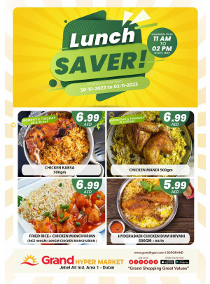 Lunch Saver - Grand Hypermarket Jebel Ali