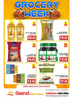 Grocery Week - Grand Mini Mall