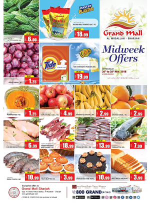 Midweek Offers - Grand Mall Sharjah