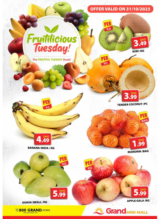 Fruitilicious Tuesday - Grand Mini Mall