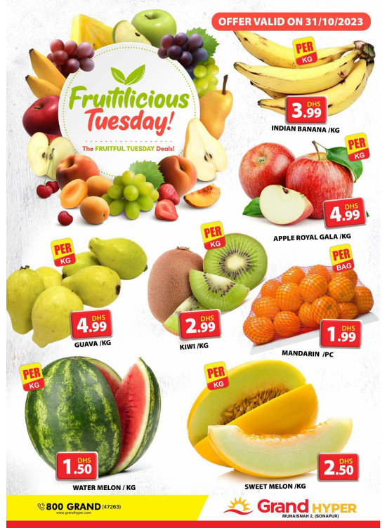 Fruitilicious Tuesday - Grand Hyper Muhaisnah