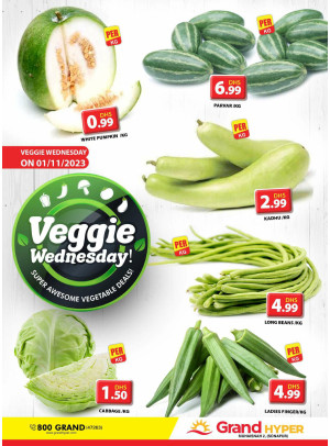 Veggie Wednesday - Grand Hyper Muhaisnah