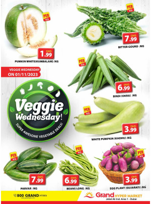 Veggie Wednesday - Grand Hypermarket Jebel Ali