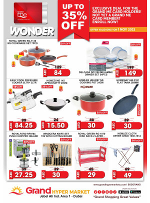 Wonder Deals - Grand Hypermarket Jebel Ali