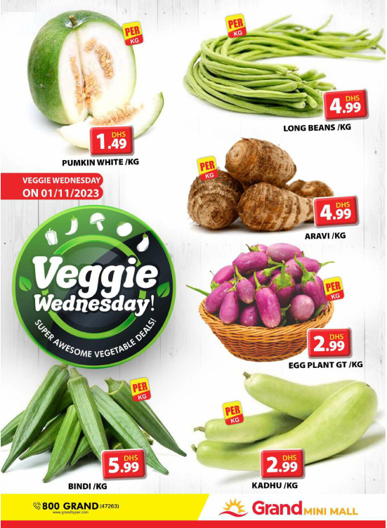 Veggie Wednesday - Grand Mini Mall