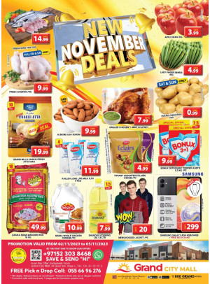 Weekend Deals - Grand City Mall