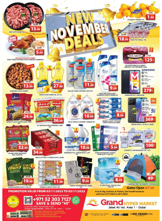 Weekend Deals - Grand Hypermarket Jebel Ali