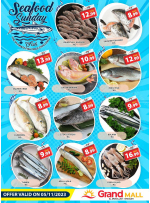 Seafood Sunday - Grand Mall Sharjah
