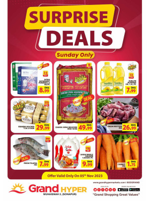 Surprise Deals - Grand Hyper Muhaisnah