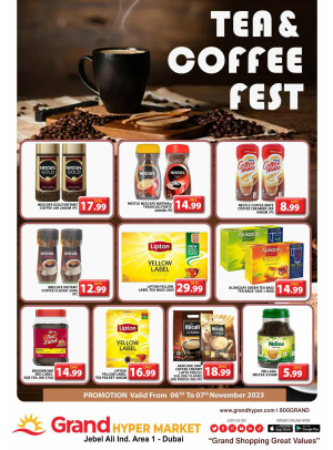 Tee & Coffee Fest - Grand Hypermarket Jebel Ali