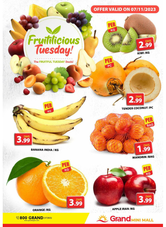 Fruitilicious Tuesday - Grand Mini Mall