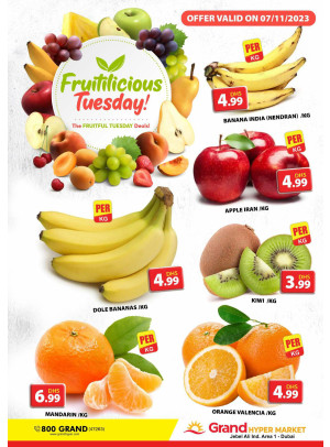 Fruitilicious Tuesday - Grand Hypermarket Jebel Ali