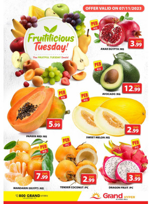 Fruitilicious Tuesday - Grand Hyper Al Khail Mall