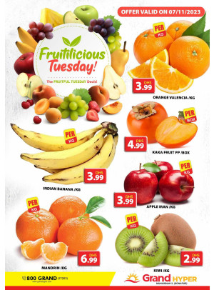 Fruitilicious Tuesday - Grand Hyper Muhaisnah