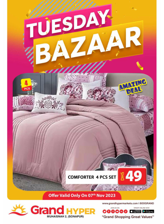 Tuesday Bazar - Grand Hyper Muhaisnah