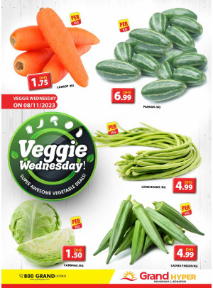 Veggie Wednesday - Grand Hyper Muhaisnah