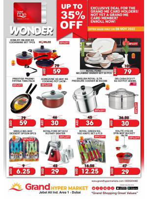 Wonder Deals - Grand Hypermarket Jebel Ali