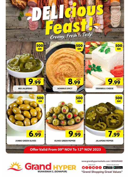 Delicious Feast - Grand Hyper Muhaisnah