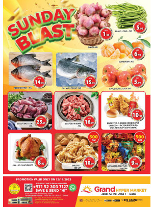 Sunday Blast - Grand Hypermarket Jebel Ali