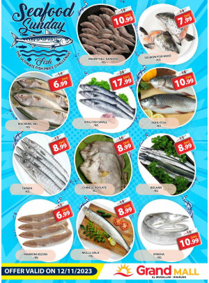 Seafood Sunday - Grand Mall Sharjah