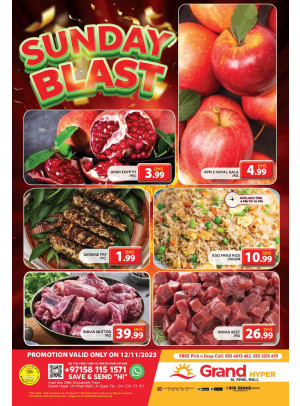 Sunday Blast - Grand Hyper Al Khail Mall