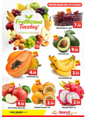 Fruitilicious Tuesday - Grand Hyper Al Khail Mall