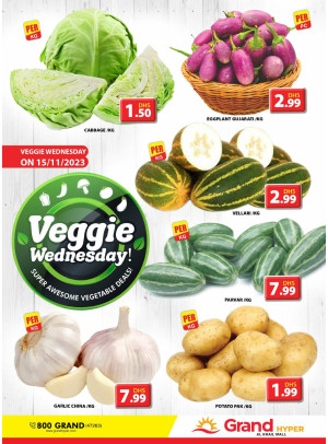 Veggie Wednesday - Grand Hyper Al khail Mall