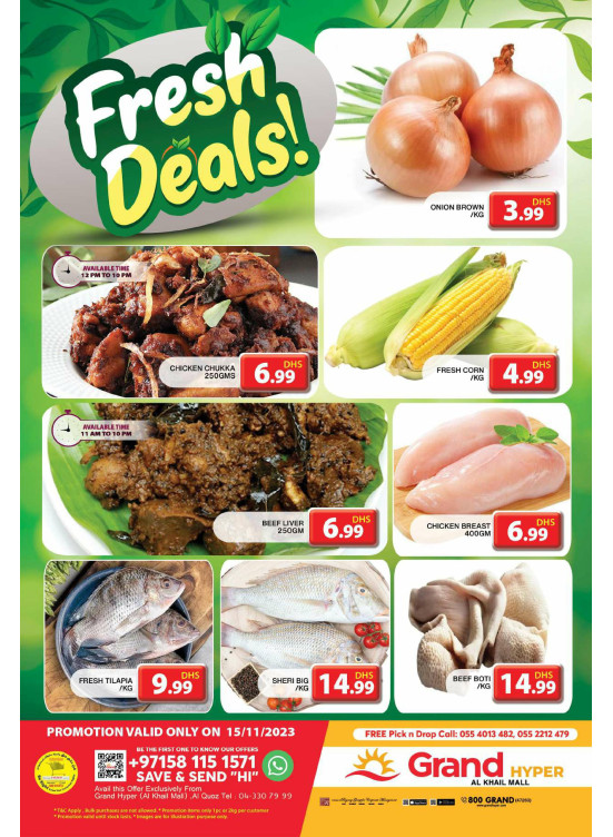 Fresh Deals - Grand Hyper Al Khail Mall