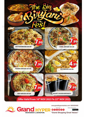 Big Deals - Grand Hyper Muhaisnah