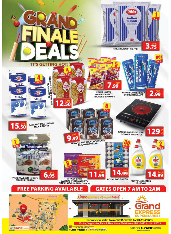 Weekend Deals Grand Express Supermarket DWC from Grand Hypermarket