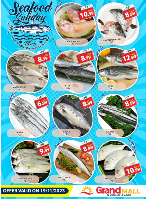 Seafood Sunday - Grand Mall Sharjah