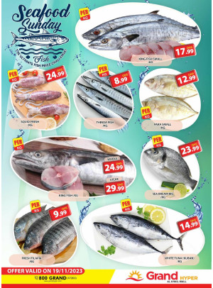 Seafood Sunday - Grand Hyper Al Khail Mall