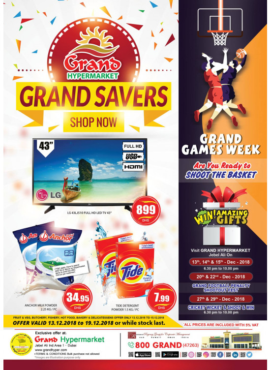 Grand Savers - Grand Hypermarket Jebel Ali