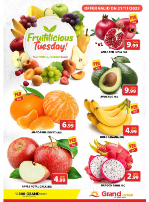 Fruitilicious Tuesday - Grand Hyper Al Khail Mall
