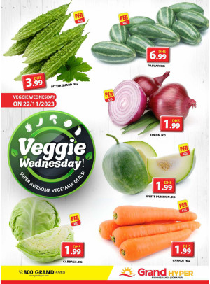 Veggie Wednesday - Grand Hyper Muhaisnah