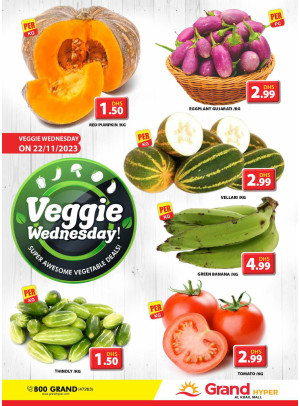 Veggie Wednesday - Grand Hyper Al khail Mall