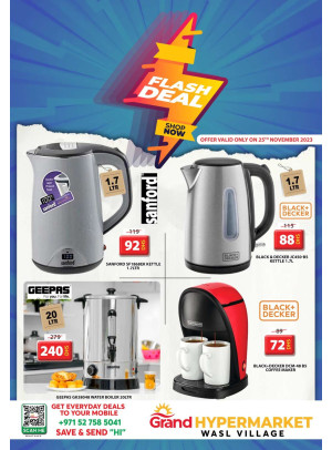 Saturday Flash Deal - Wasl Village, Dubai